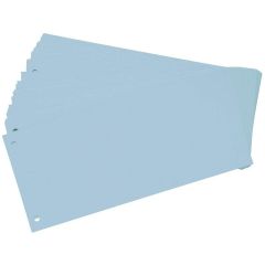 Photo OXFORD : Lot de 100 intercalaires en carton - Bleu 100205025