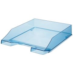 Photo Corbeille à courrier Klassik Transparent - Bleu : HAN 1026-X-26