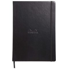 Photo Carnet de notes - Pages avec pointillés - A4 - Noir RHODIA Webnotebook