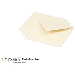 Photo Enveloppe POLLEN Ivoire Format  120 x 120 mm 12017C