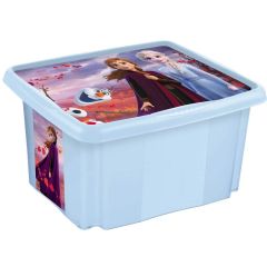 Photo Boite de rangement à couvercle - 45 litres - La Reine des Neiges KEEEPER Paulina