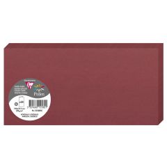 Photo POLLEN : Carte double de papier - Format DL - Bordeaux 12580C
