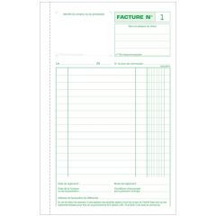 Photo FACTURES Carnet autocopiant Dupli - 210 x 135 mm EXACOMPTA 