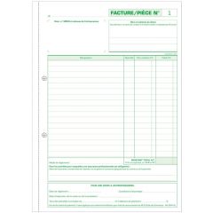 Photo Auto-Entrepreneur - Facture - Carnet autocopiant Dupli 210 x 297 mm EXACOMPTA