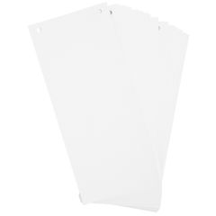 Photo Intercalaires bristol - 240 x 105 mm - Blanc EXACOMPTA Image