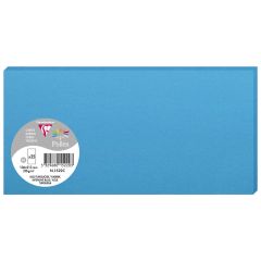 Photo POLLEN Carte DL Bleu turquoise 106 x 213 mm 1522C Clairefontaine