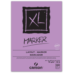 Photo CANSON :  Bloc pour croquis - XL MARKER A4 - 200297236