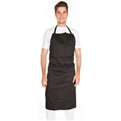 Photo Tablier en coton - Avec bavette - Noir - 800 x 800 mm HYGOSTAR Image