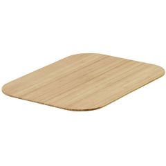 Photo Couvercle pour boîte de rangement Basket - 280 x 370 x 10 mm - Bambou SMARTSTORE Basket