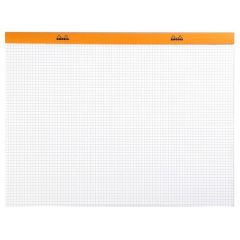 Bloc-notes quadrillé - 318 x 420 mm A3+ RHODIA N°38 Couverture orange