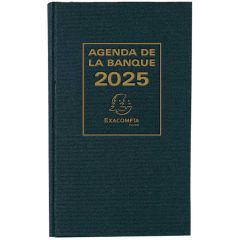 Agenda de Banque 2025 - 175 x 280 mm 38681E EXACOMPTA 