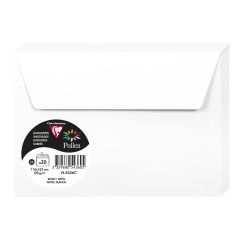 Photo Enveloppe POLLEN Blanc Format  114 x 162 mm 5436C