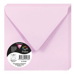 Photo Enveloppe POLLEN Rose Dragée Format  140 x 140 mm 5538C