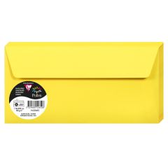 Photo Enveloppe POLLEN Jaune soleil  Format  110 x 220 mm 5565C