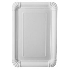 Assiette jetable en carton - 165 x 230 mm PAP STAR Pure