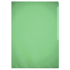 Photo DURABLE : Lot de 100 pochettes à coins A4 - Vert - 2337-05