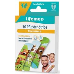 Photo Pansements pour enfants - 60 x 17 mm - Animaux LIFEMED