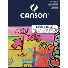 Cahier à Dessin 17 x 22 cm - 32 pages CANSON