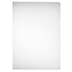 Photo Lot de 100 Pochettes à coins A4 - PP 0,09 - Transparent : HERLITZ 10843753 