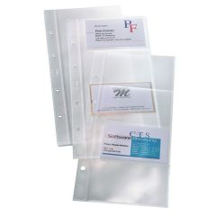 Photo SIGEL : Lot de 10 pochettes à 1 rangée pour 80 cartes VZ350