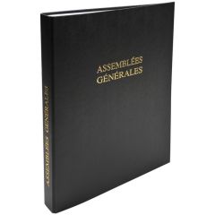 Registre Assemblées Générales Classeur 50 feuillets AG50 Modèle