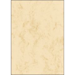 Feuilles marbrées 210 x 297 mm - Beige Lot de 25 Papier à lettres SIGEL DP191 image