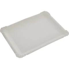 Assiette jetable en carton 165 x 200 mm PAP STAR Pure 11071 Lot de 250