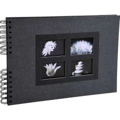 EXACOMPTA Album photos Passion  - Noir - 320 x 220 mm 16241E