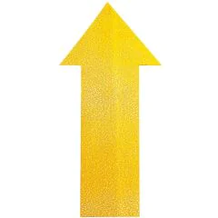 FLECHE Jaune : Marquage adhésif de zone de danger DURABLE Lot de 10 Image