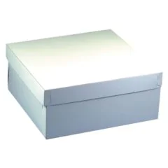 Photo Boîte en carton pour pâtisseries - 300 x 300 x 130 mm PAP STAR