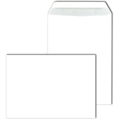 Enveloppes sans fenêtre avec bande siliconée - 162 x 229 mm : MAIL MEDIA Lot de 500 Visuel