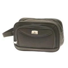 269200-08 DAVIDT'S  Trousse de toilette en toile -  Brun
