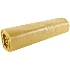 Sac Poubelle 120 litres 35 microns - Jaune HYGO CLEAN Lot de 25