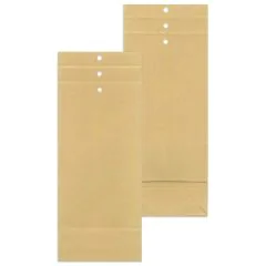 Pochette d'emballage - 100 x 245 mm - Marron : MAIL MEDIA Lot de 250 Visuel