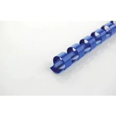 Baguettes de 21 anneaux - 19 mm - Bleu : GBC Lot de 100