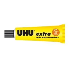Tube de colle - 31 g : Colle multi-matériaux extra-gel UHU