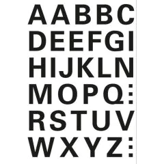 HERMA : Lettres autocollantes - 15 mm 4163