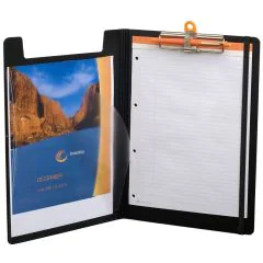 EXACOMPTA : Porte-bloc A4 avec pochette - noir 52134E