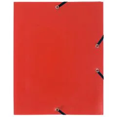 Chemise à élastiques - Rouge EXACOMPTA Eco Visuel