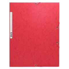 EXACOMPTA 55955E - Chemises à élastiques Scotten - Rouge