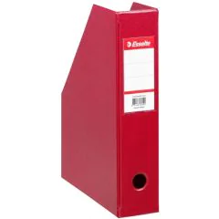 Porte-revues - Dos de 100 mm - Rouge : ESSELTE Vivida Visuel