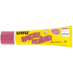 UHU : Colle de bricolage en tube - 60 g 47735