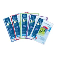 Protège-documents personnalisables de 120 vues - Assortiment EXACOMPTA : 5769E porte-vues