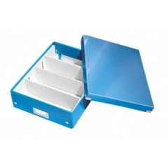 Boite de rangement à compartiments WOW - Bleu LEITZ 6058-00-36 modèle