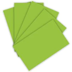 Feuille de papier - 220 g - 500 x 700 mm - Vert Printemps : FOLIA Visuel