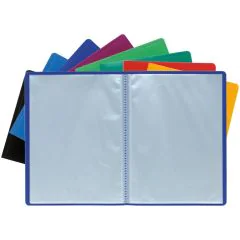 8550E Protège-documents de 100 vues - Assortiment EXACOMPTA