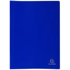 8557E Protège-documents de 100 vues - Bleu EXACOMPTA