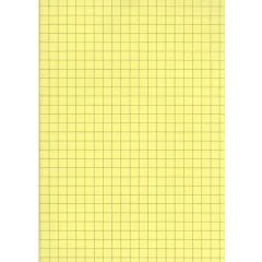 Fiches Bristol - 75 x 125 mm - Jaune quadrillé ELVE B7513J jaune