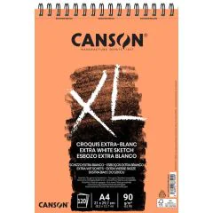 Bloc pour Croquis A4 - XL Extra blanc CANSON image