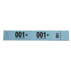 Carnet de Tickets Vestiaires Bleu COGIR